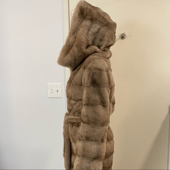 Mink fur coat 100% genuine - Picture 3 of 17